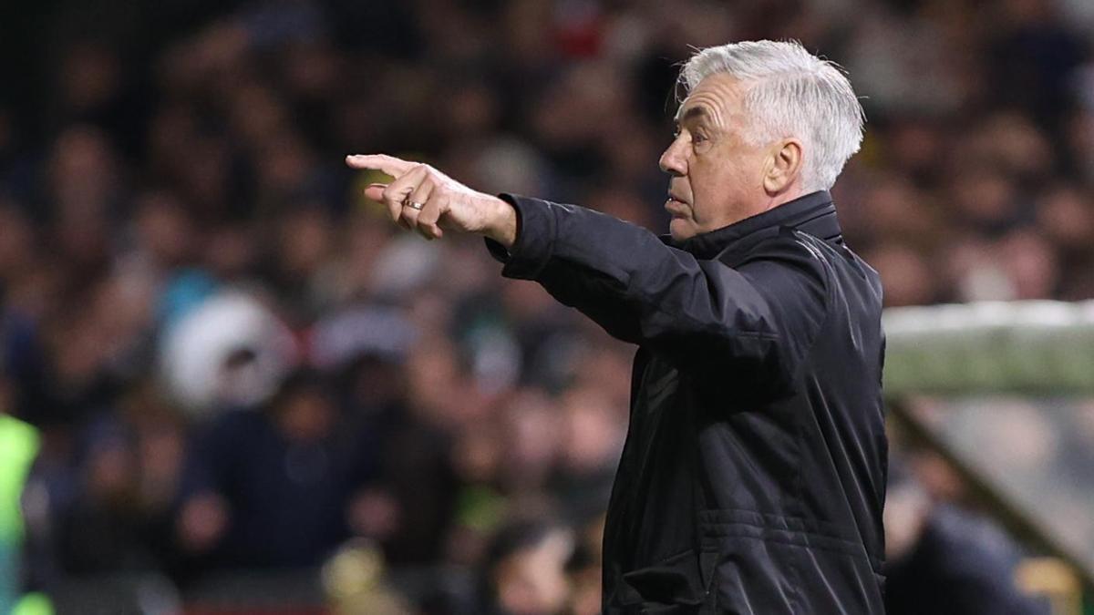 Ancelotti: “Esto no es fútbol, era imposible jugar”