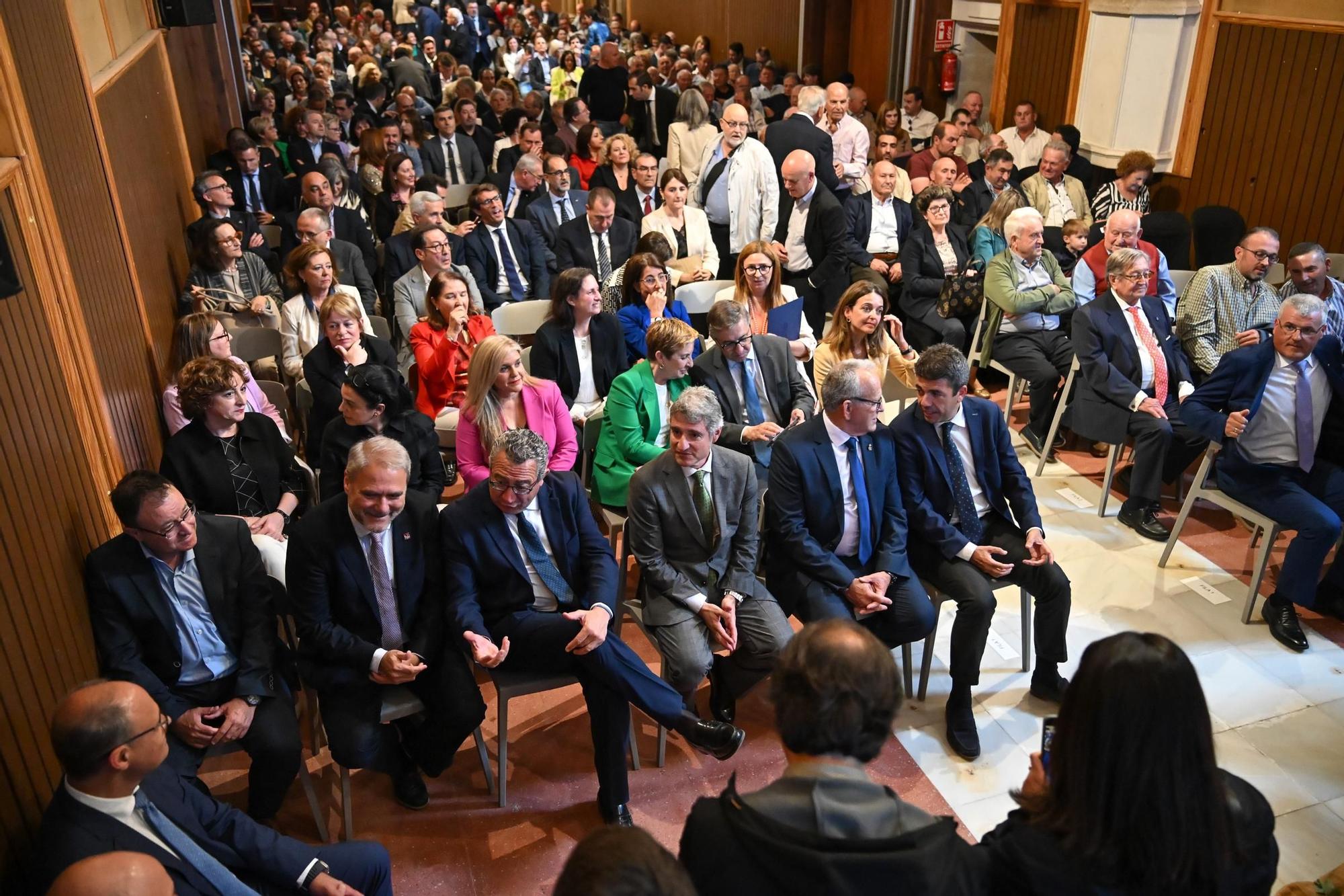 Entrega de los Premios de las Aguas en el 750 aniversario del Juzgado Privativo de Aguas de Orihuela