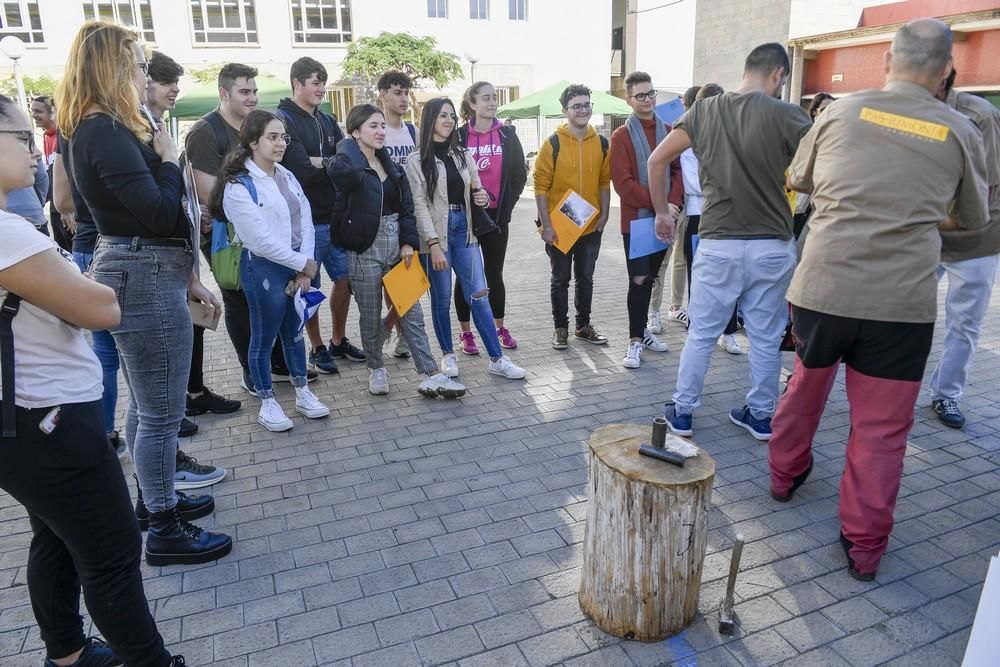 Talleres participativos 'Descubre tu vocación' en la Facultad de Geografía e Historia de la ULPGC