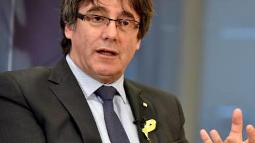 El candidat de JuntsxCat Carles Puigdemont.