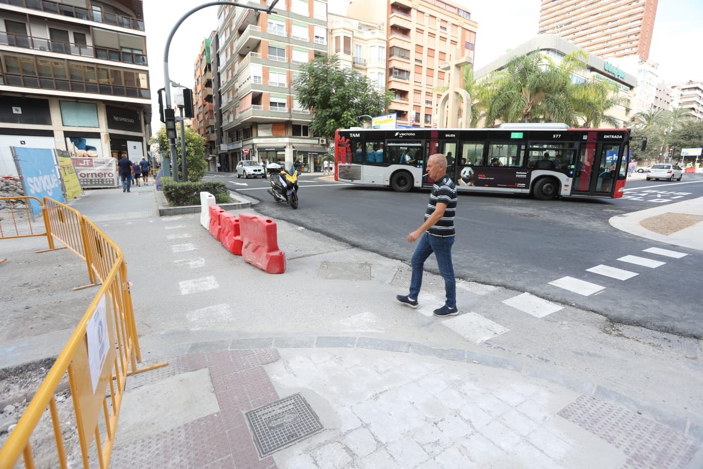 Apertura a la circulación al transporte público en Federico Soto, en sentido Luceros