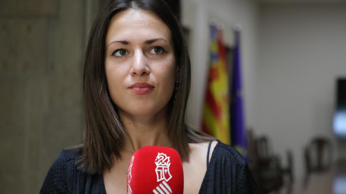 Ana Domínguez, directora general de Relaciones con Les Corts de quien depende la Oficina de Recuperación de Activos