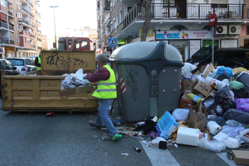 Empieza la recogida de basura de una empresa externa