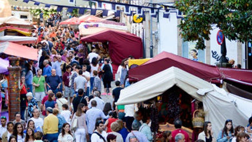 Recreación medieval en la zona vieja