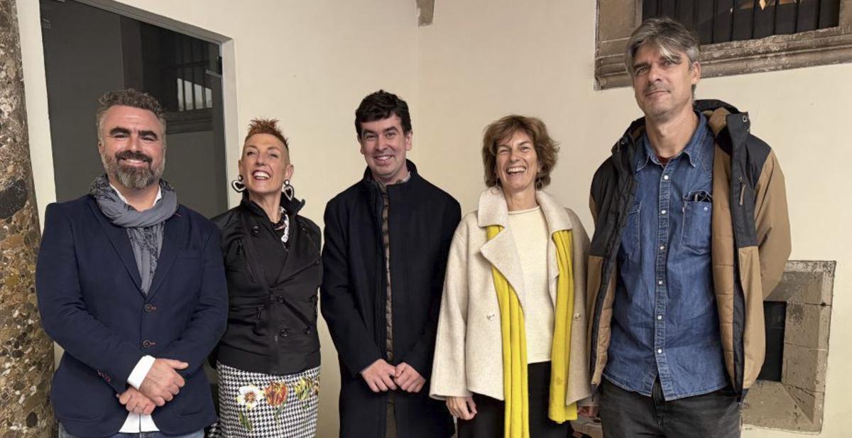 Pep Riera, Lina Amengual, Lucas Català, Uta Werner y Sebastià Solivellas.