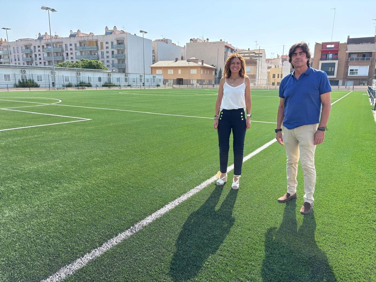 ntre los proyectos más destacados está la mejora del campo de fútbol 8 de Boqueres.