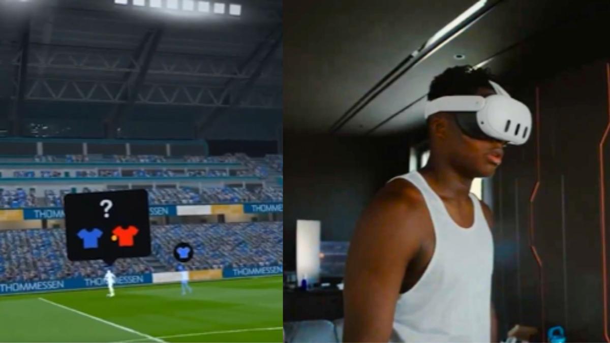 Endrick, fuera de los partidos de Xabi Alonso, perfecciona su juego desde casa con realidad virtual