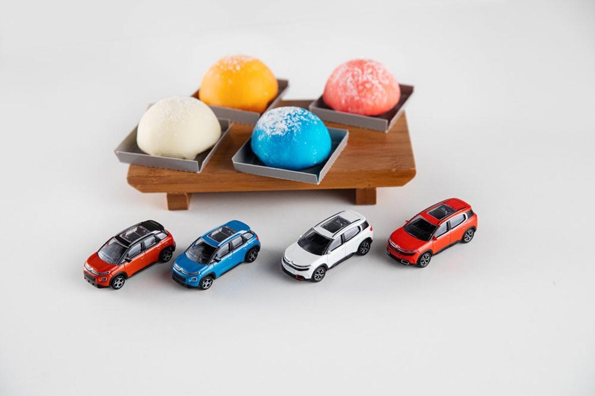Mochis de Niji inspirados en la carrocería de los SUV Citroën Mochis de Niji inspirados en la carrocería de los SUV Citroën