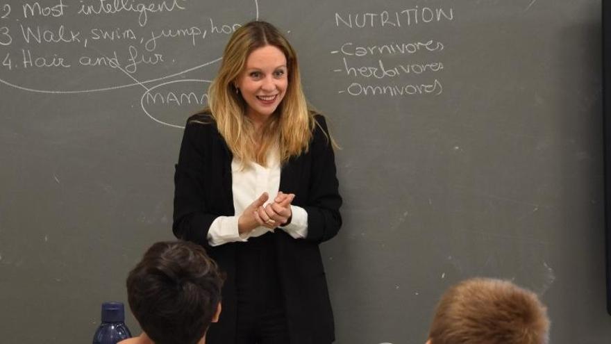 Imagen de archivo de una clase impartida en un colegio de Sevilla.