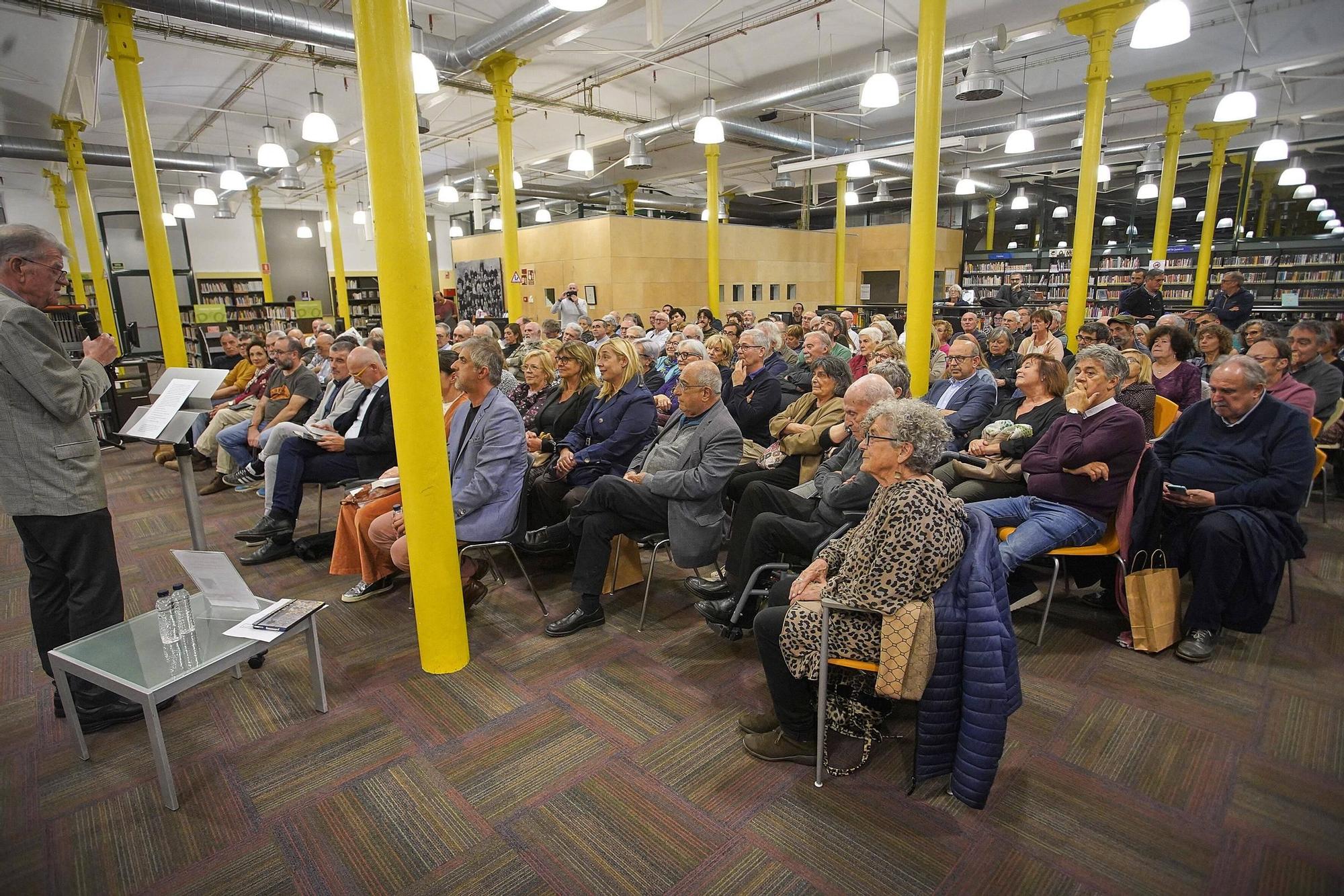Les fotos de la presentació del llibre “Salvador Sunyer. Temps polítics (1977-1991)”