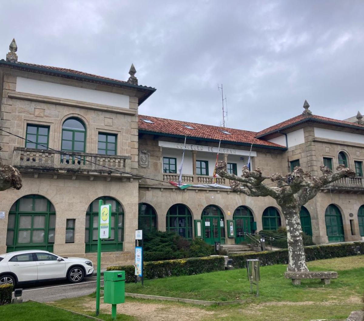 La casa consistorial de Nigrán.