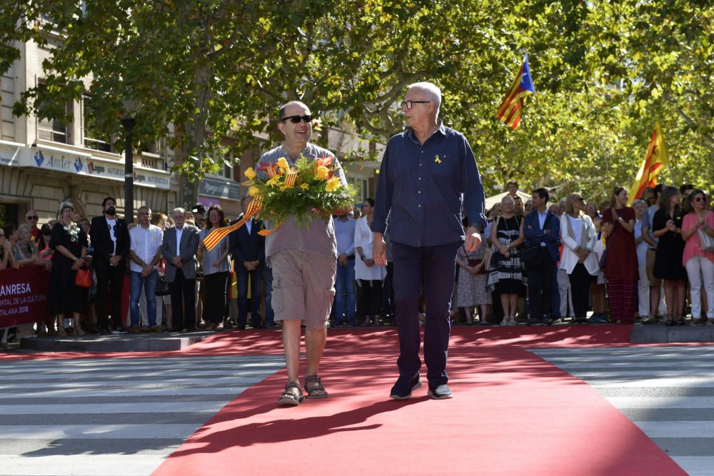 Cinquanta-dues entitats, dues més que l'any passat, participen a Manresa en una Diada «diferent»