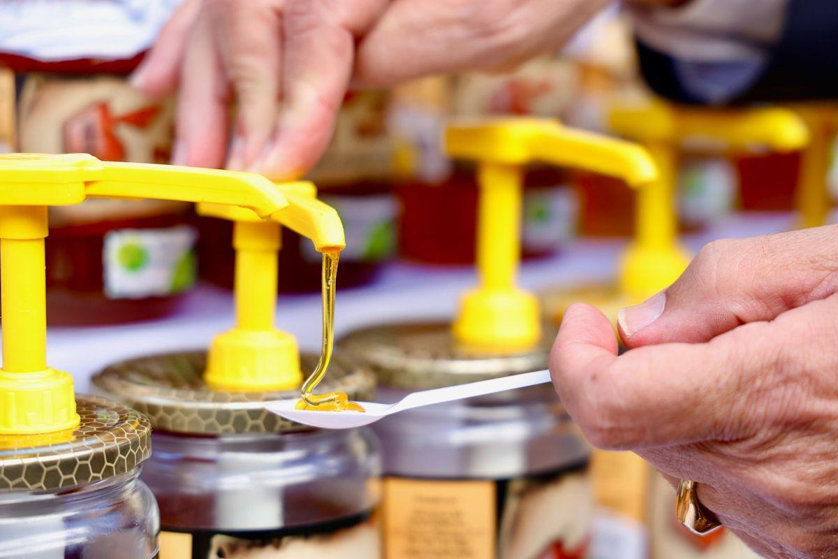 Miel obtenida por una de las empresas apícolas de la provincia de Córdoba.