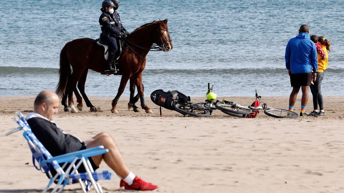 La mascarilla, obligatoria en las playas y para hacer deporte en la Comunitat Valenciana