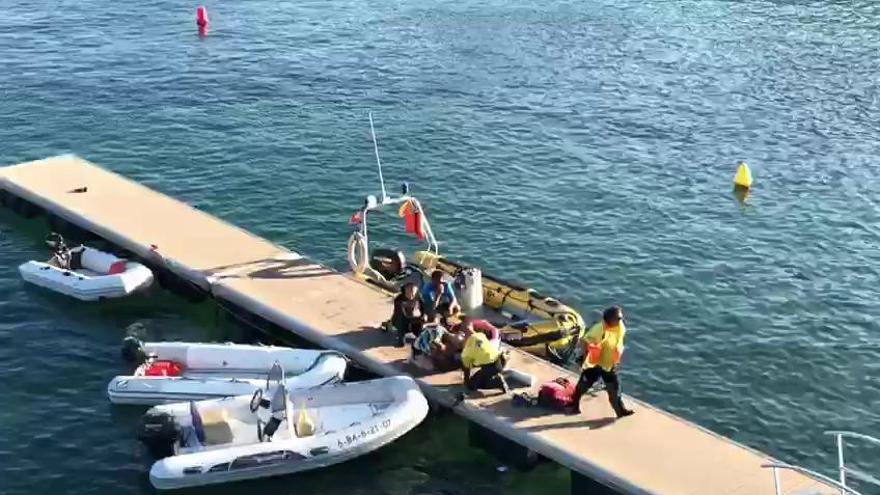 En estat crític un submarinista per una mala descompressió a Cadaqués