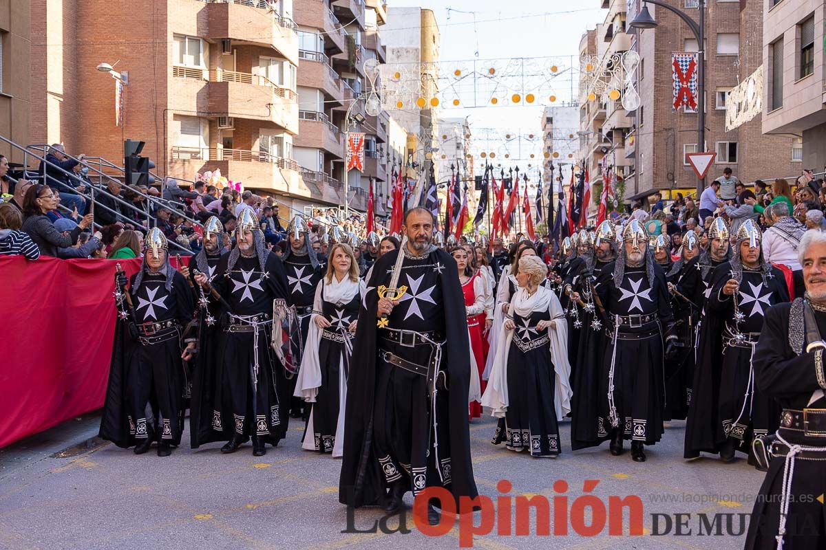 Procesión de subida a la Basílica en las Fiestas de Caravaca (Bando Cristiano)