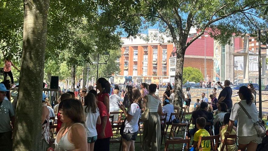El día de los abuelos en Plasencia, sin castillos hinchables