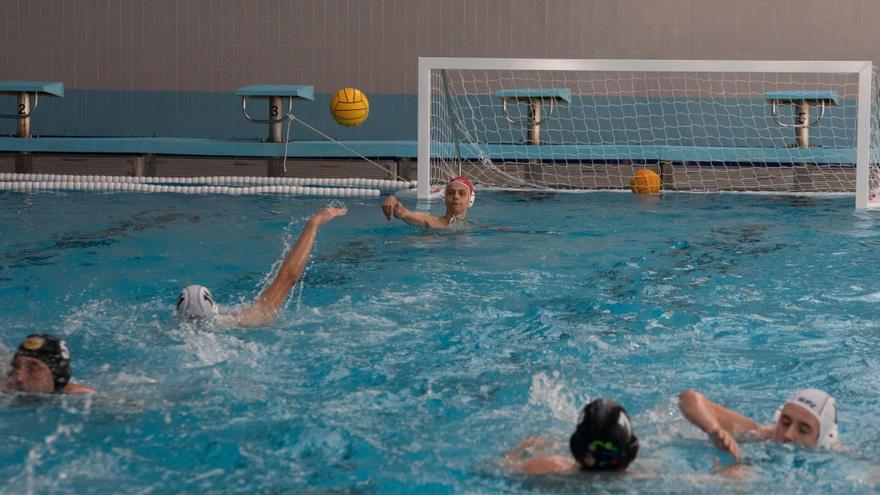 Imagen de un encuentro del Waterpolo Zamora