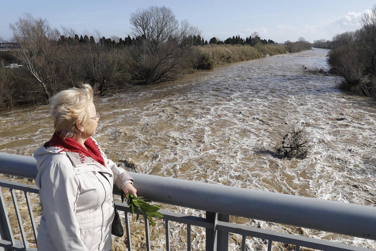 Imatge de la llevantada Harry a les comarques gironines.