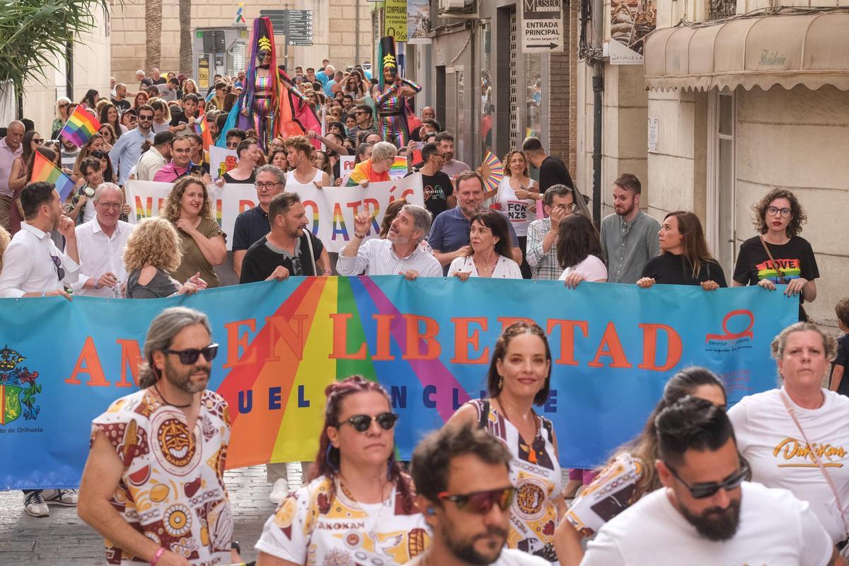 Orihuela celebra su tercera Marcha del Orgullo