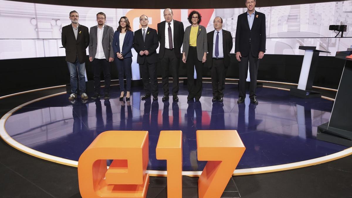 Imagen del debate electoral de TV-3