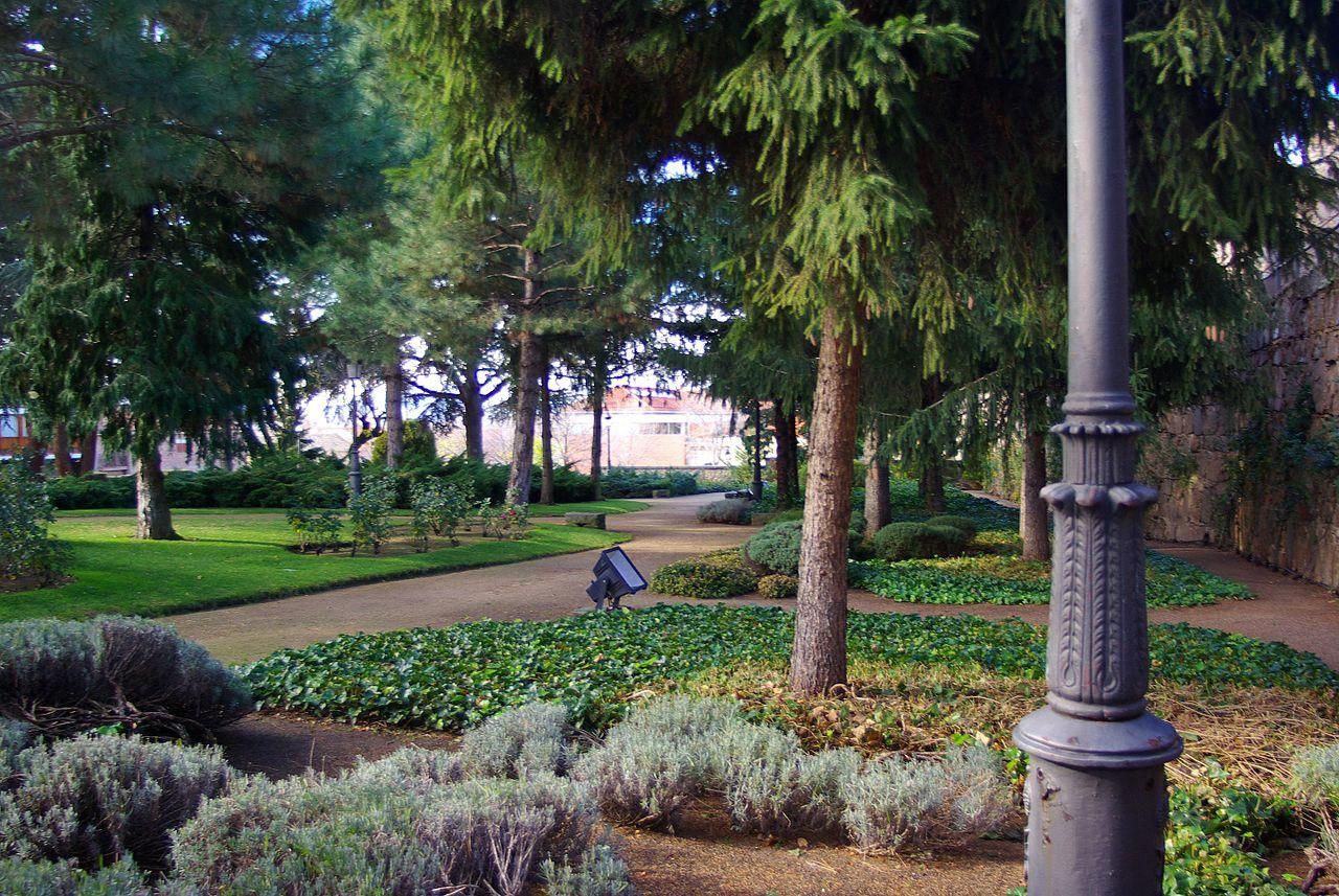 Los jardines del Parador de Ávila