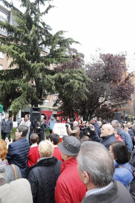 Inauguración del parque José Antonio Roncero en Gijón