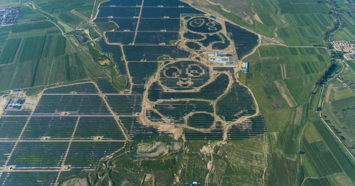Macroplanta fotovoltaica en China