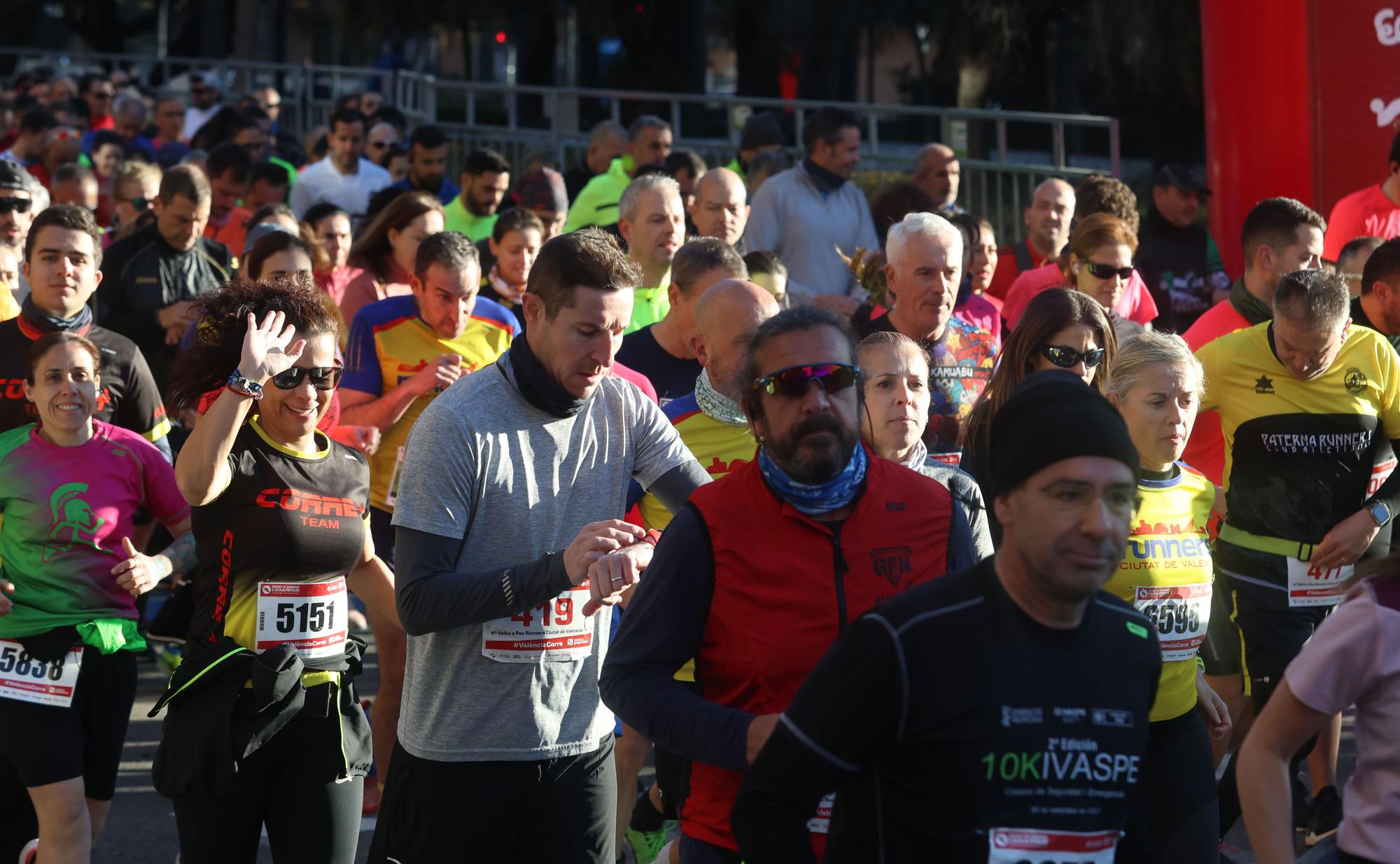 Explosión valencianista en la carrera Runners Ciudad de Valencia