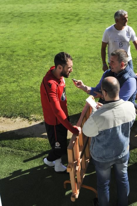 El Deportivo viaja mañana, viernes 14, a Málaga para disputar el sábado el partido de vuelta de las semifinales por el ascenso a LaLiga Santander.