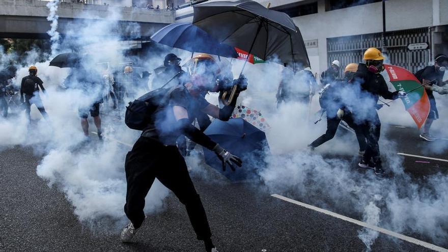 Disturbios en Hong Kong en el 70 aniversario de la República Popular China