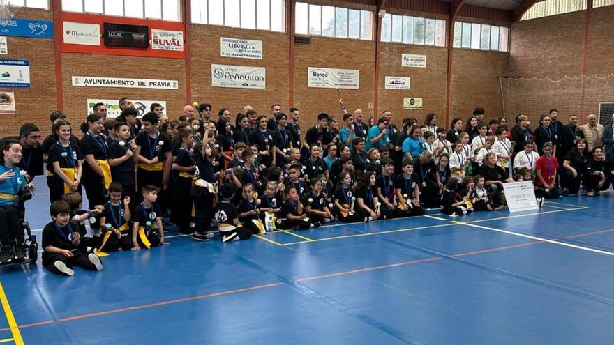 Encuentro entre el club Nei de Gijón y el Kung Tai de Lalín