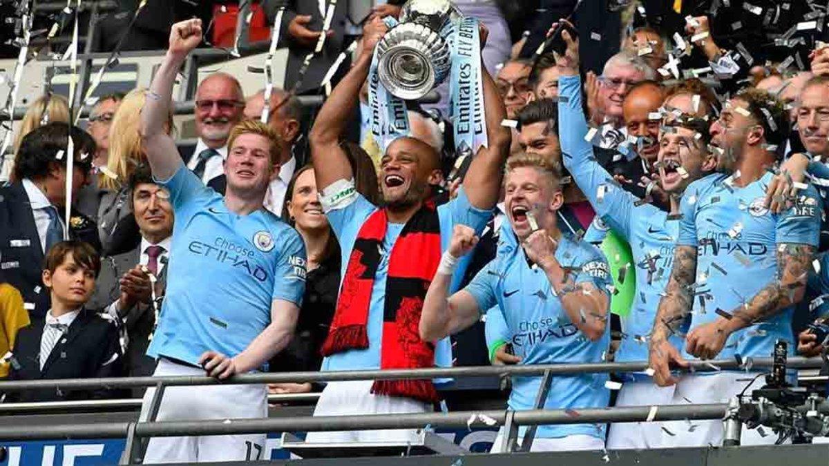 El Manchester City es el actual campeón de la FA Cup
