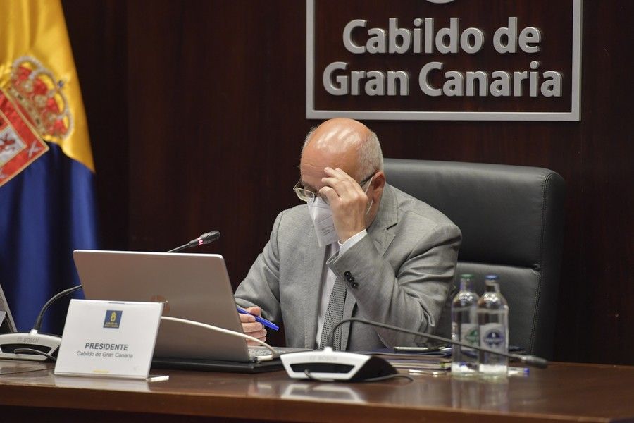 Pleno del Cabildo grancanario (05/07/2021)