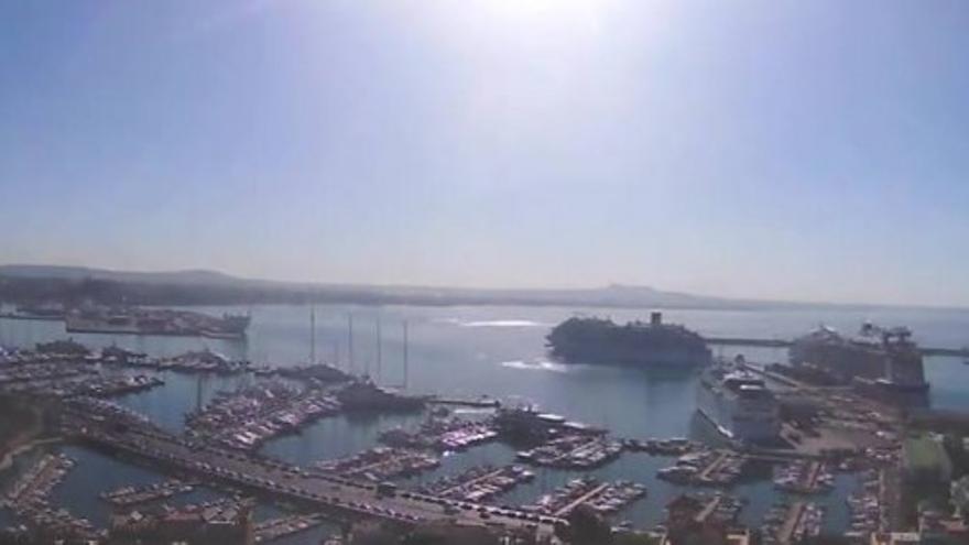 "Quantum of the Seas": Mallorca-Besuch im Timelapse
