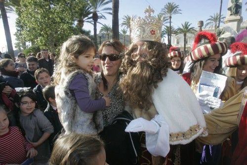 Desembarco de los Reyes en Cartagena