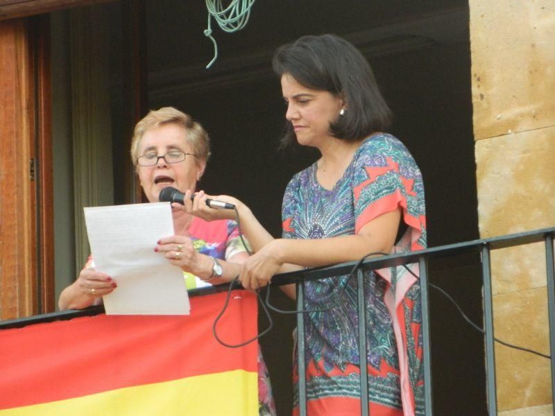 Exhibición de las peñas de Sanzoles