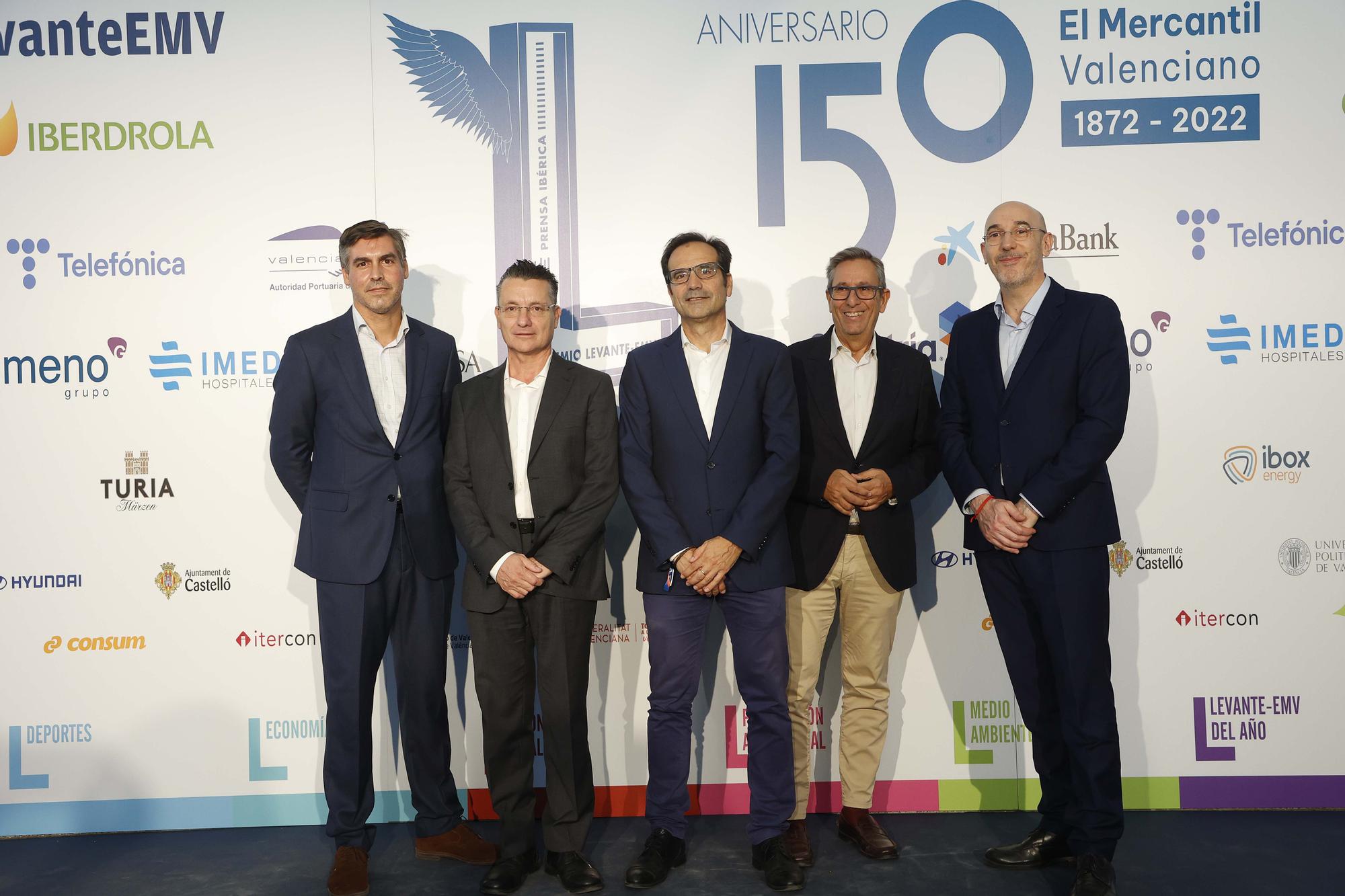 Todas las fotos de la gala de entrega de los premios Levante-EMV - 150 Aniversario