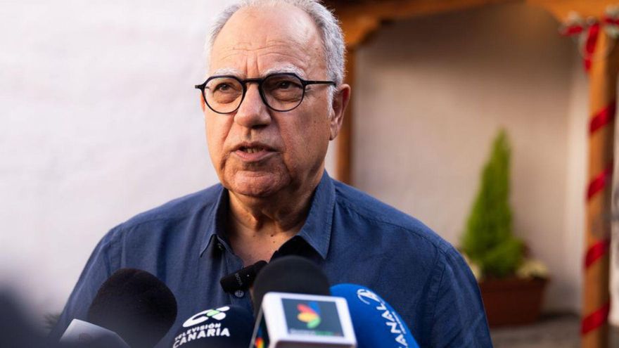 El presidente del Cabildo de La Gomera, Casimiro Curbelo. | EL DÍA