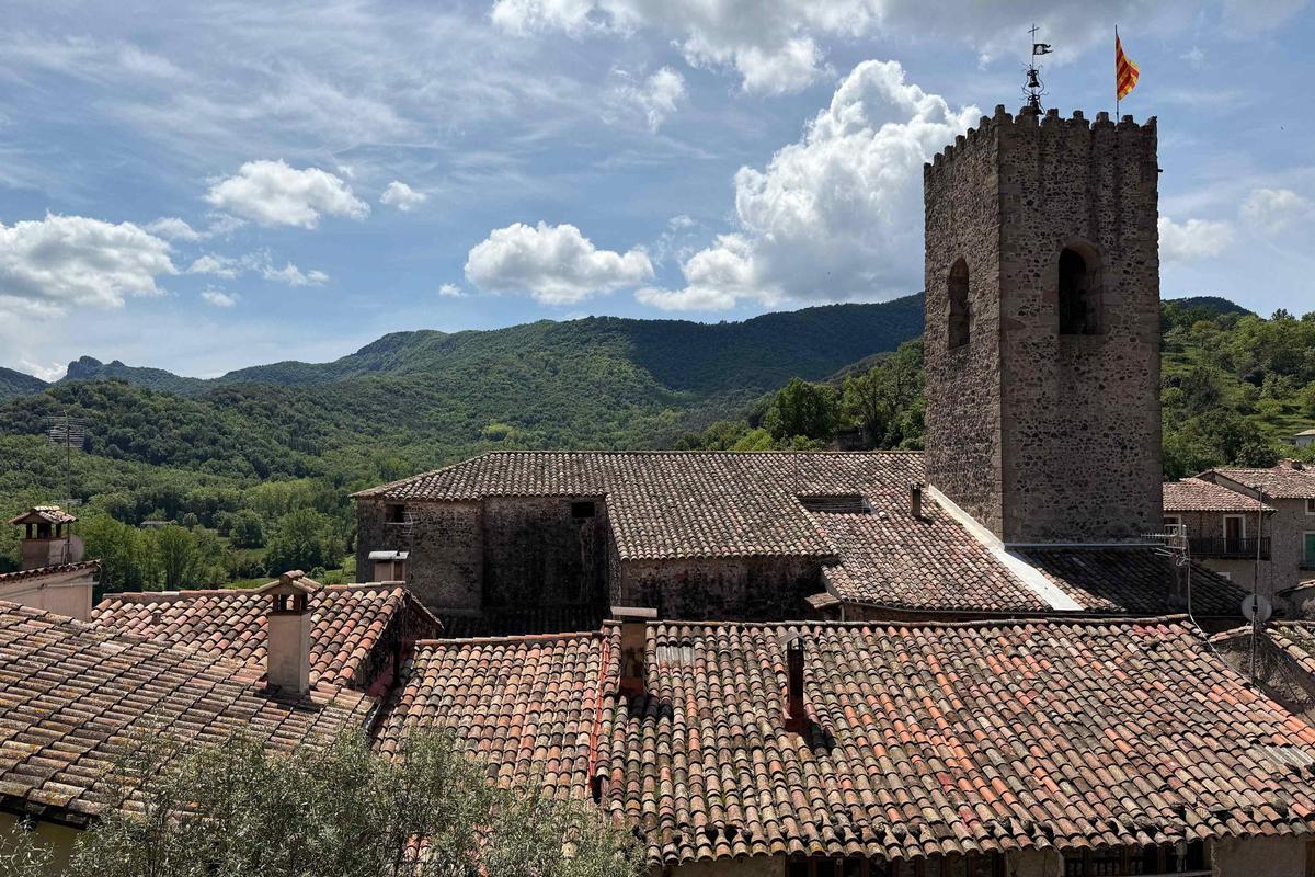Les fotos del castell de Santa Pau