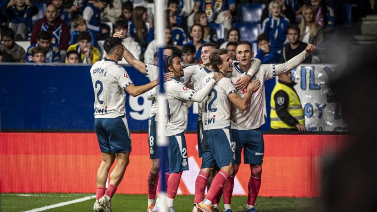 Kike y Pere Milla guían el plantón del Espanyol en Oviedo