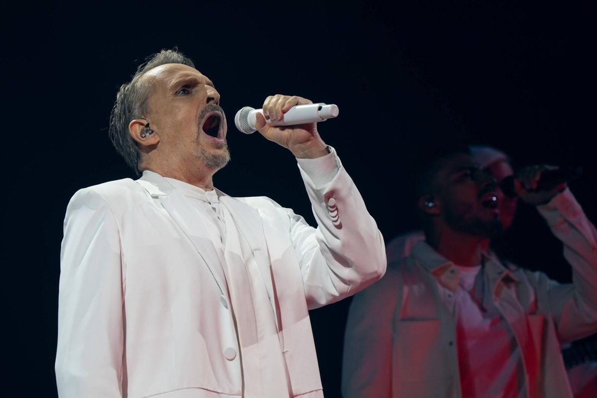 Concierto de Miguel Bosé en el Palau Sant Jordi Concierto de Miguel Bosé en el Palau Sant Jordi