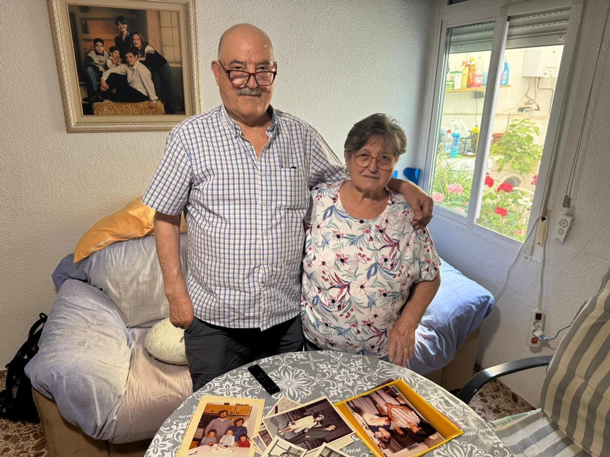 El matrimonio de Petrer compuesto por Rafael Sánchez, de 74 años, y María Luisa Amat, de 72.