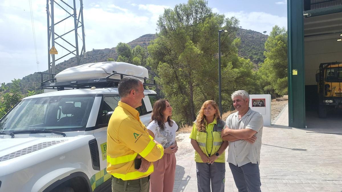 La Junta pone en marcha un subcentro del Infoca en Tolox.