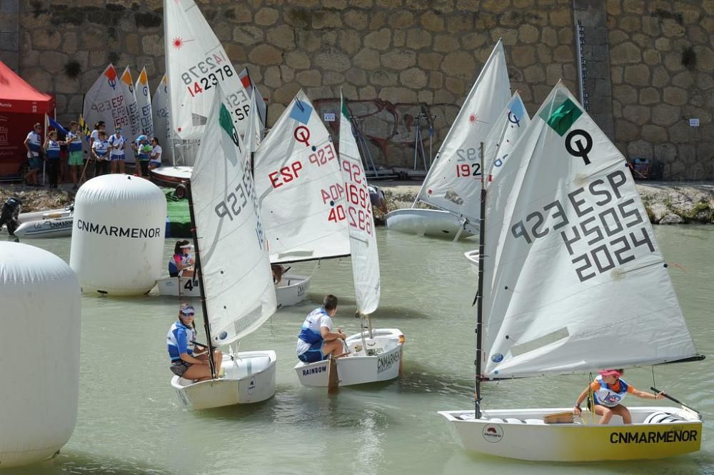 Regata exhibición en el Río Segura