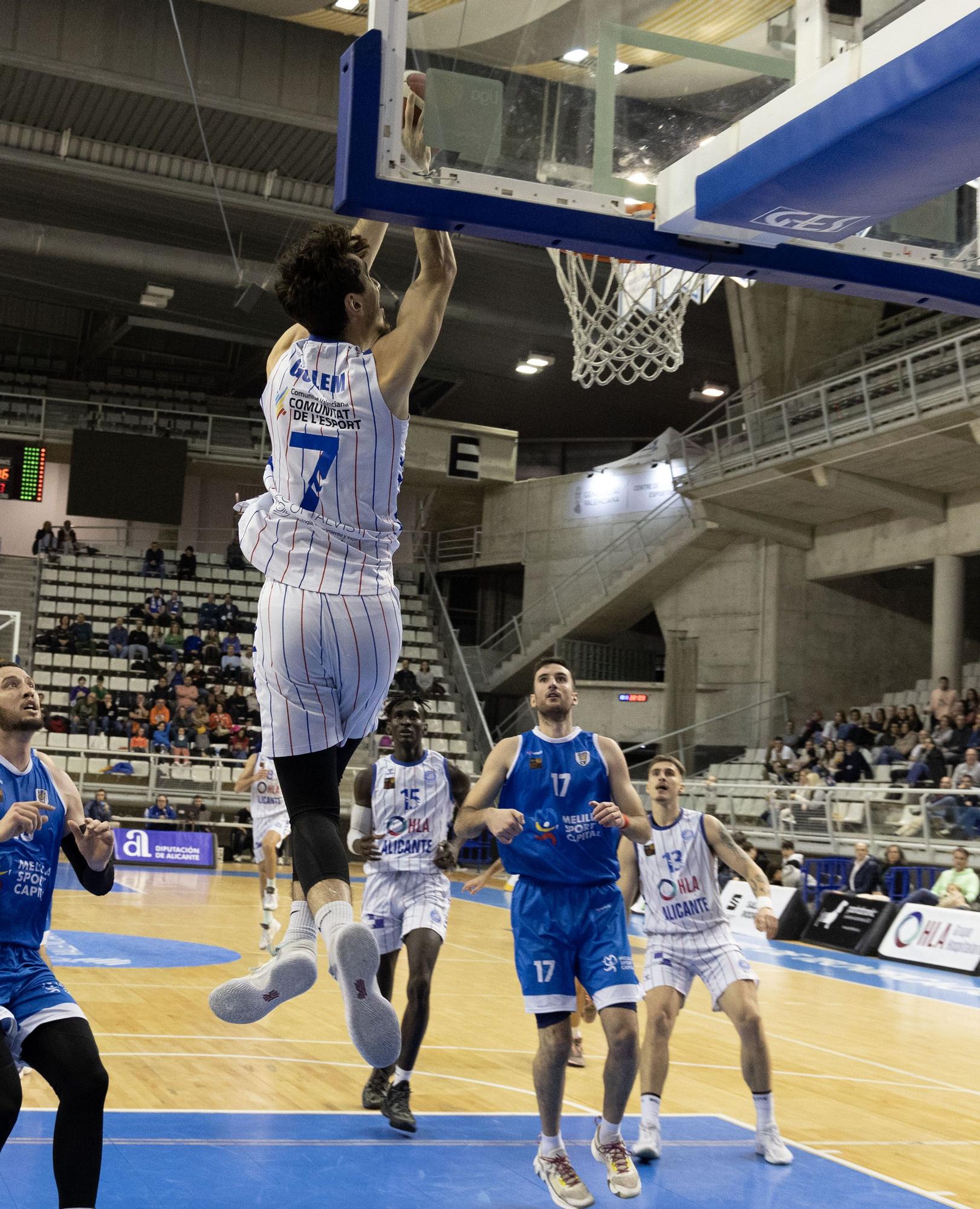 Sexta victoria HLA Alicante que vence al Melilla (77-60)