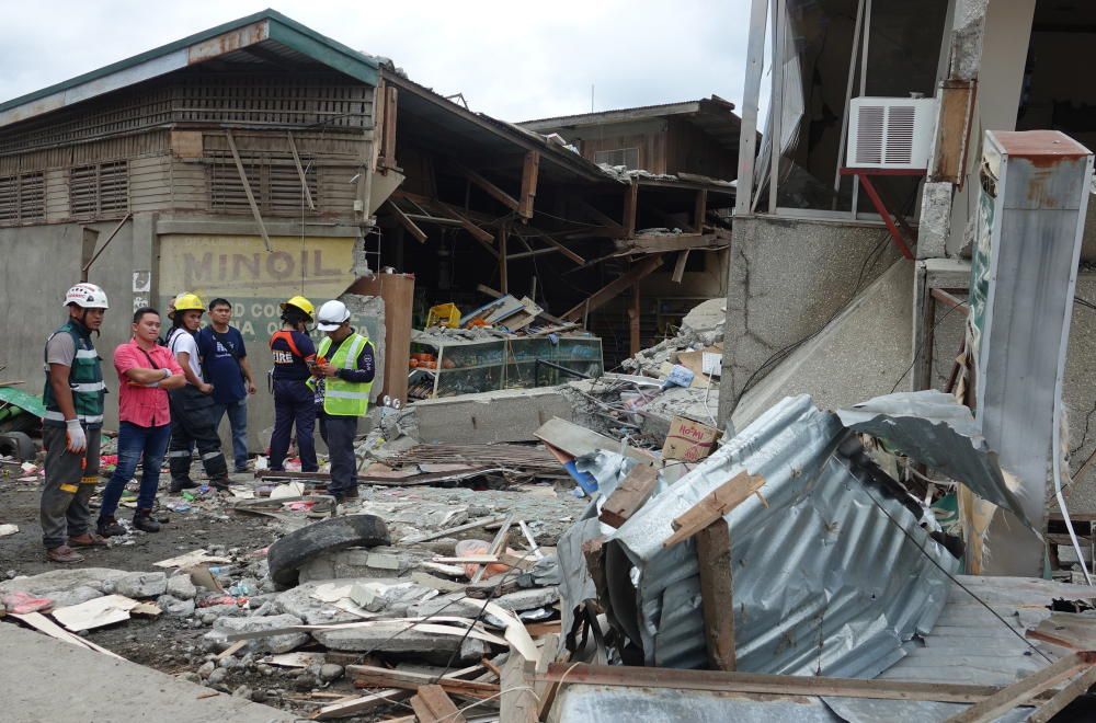 Al menos cuatro muertos por terremoto de 6,8 en el sur de Filipinas