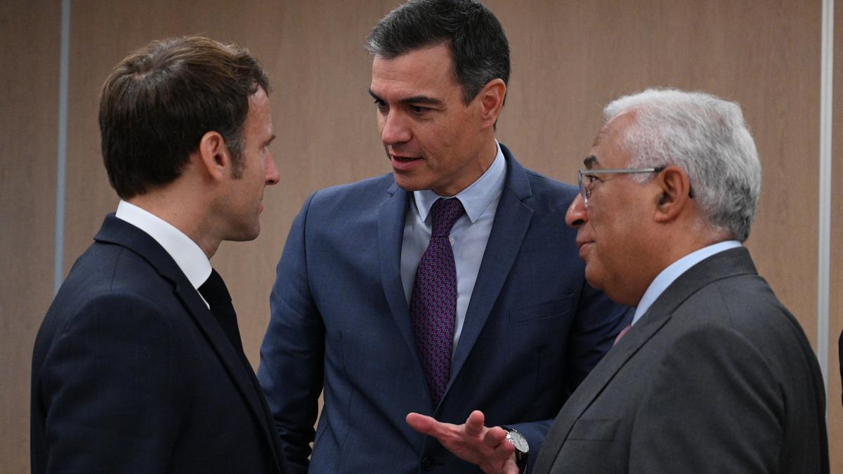 Sánchez, Macron i Costa a la reunió sobre el Midcat