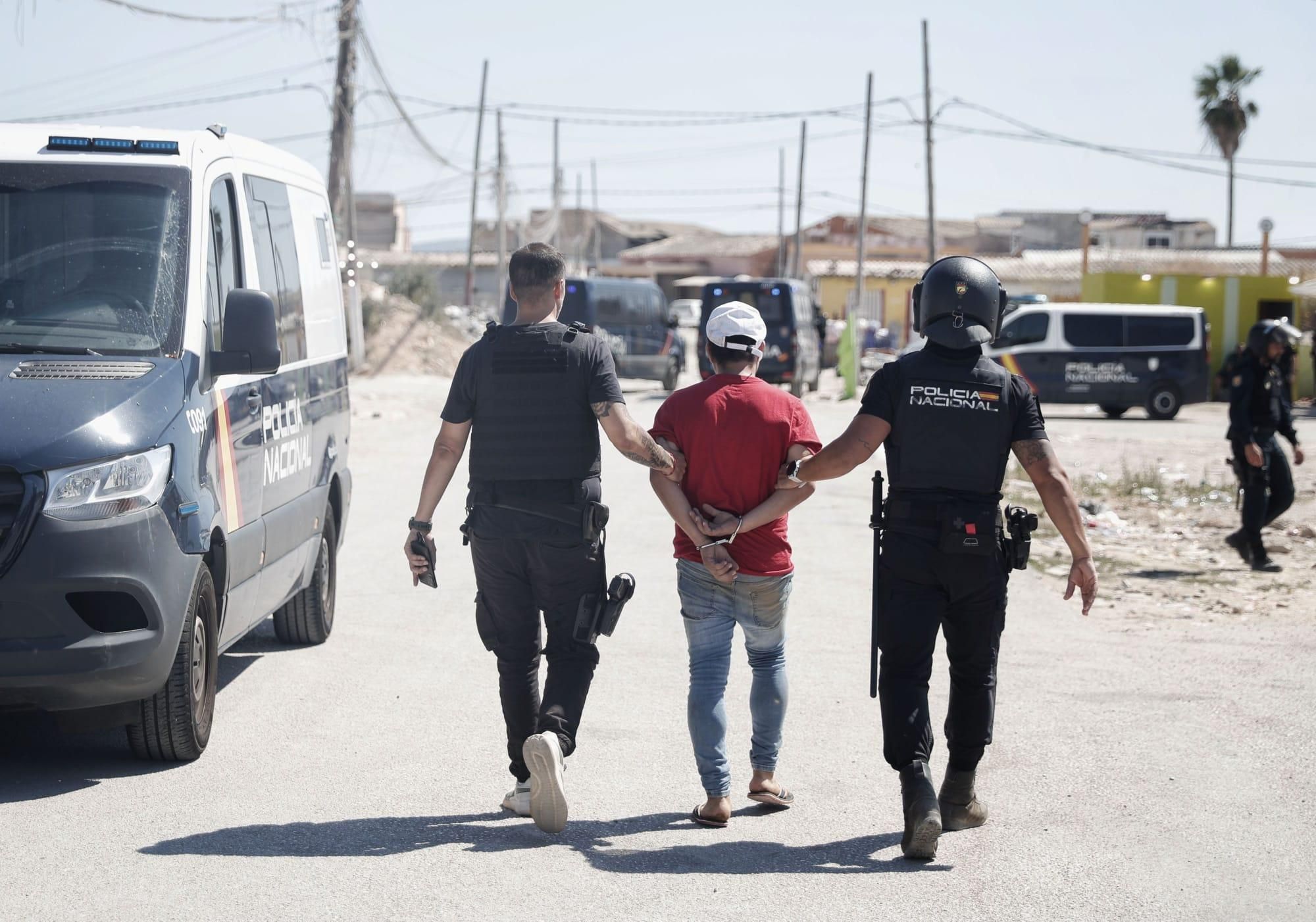 Gran operación antidroga en Son Banya
