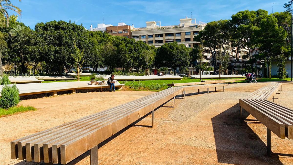 Las obras han generado un espacio para el Fórum del Parc de l&#039;Oest.